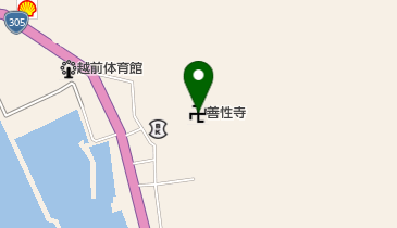 善性寺の地図画像