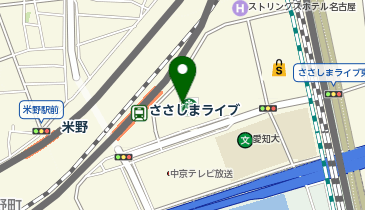 名古屋コンベンションホールの地図画像