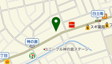 AICKids神の倉校の地図画像