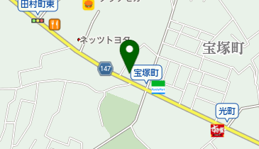 なの花薬局宝塚店の地図画像