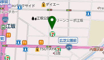 クレヨンハウス西からの旬菜便の地図画像