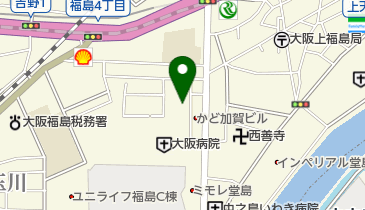 新福島どうぶつ病院の地図画像