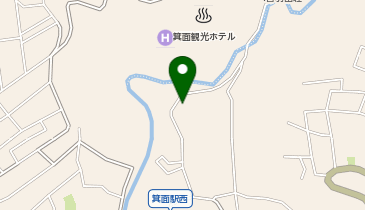 ミノオ-カジカソウ(MINOH-KAJIKASOU)の地図画像