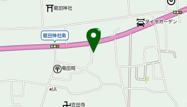 たぬきの地図画像