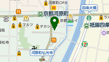 餃子専門店チャオチャオ四条河原町店の地図画像