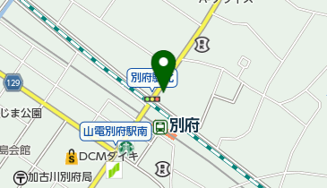 小川自転車預り所の地図画像