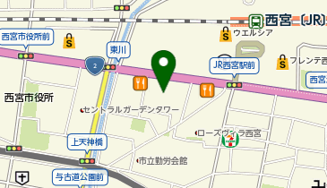 博多流神屋の地図画像