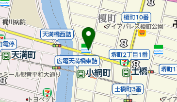 かさねや広島店の地図画像