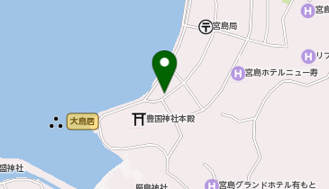 宮島ブルワリーの地図画像