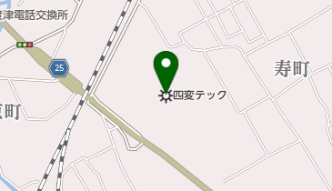 四変テック株式会社電子機器事業部の地図画像