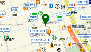 岩手県産株式会社福岡営業所の地図画像