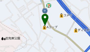 きょくとうAコープ須恵クリーニング店の地図画像