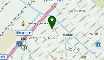 ヘアーライズタナカの地図画像