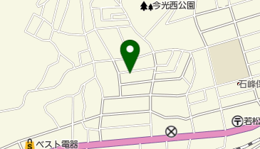 天理教若崎分教会の地図画像