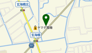 万惣兵庫店の地図画像