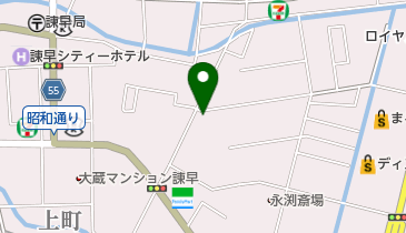 野中精肉店そうざい部の地図画像