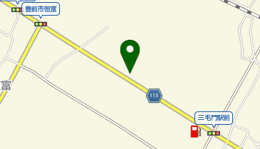 株式会社ツバメガス北九州豊前店の地図画像