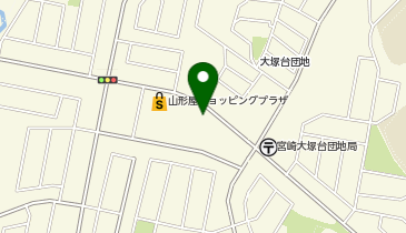 大塚台中央自治公民館の地図画像