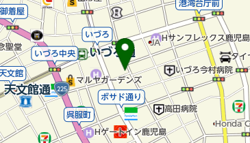 有限会社鹿児島英語教室ジーウィズの地図画像