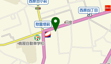 恵屋プラス 鹿屋西原店の地図画像