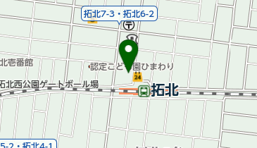 ぶらぼーたくほくの地図画像