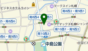 炭や 中島公園店の地図画像
