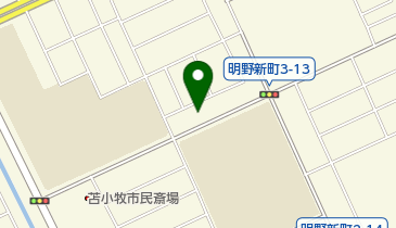 苫小牧フォトスタジオの地図画像