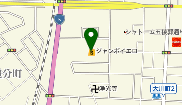 イエローグローブリフォームの地図画像