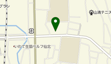 仙北二丁目公民館の地図画像