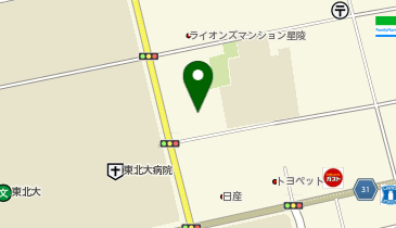 全日本空道連盟大道塾木町・塩釜支部の地図画像