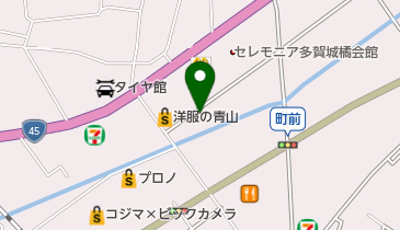 ぐりーんてぃと器和の地図画像
