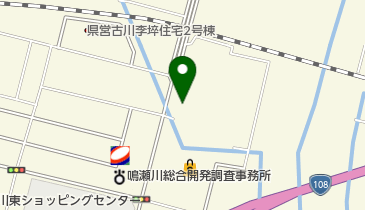 にしづか接骨院の地図画像