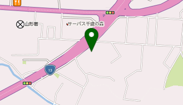 山形県スポーツ会館の地図画像