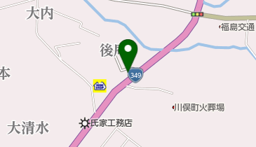 トリミングハウスチップの地図画像