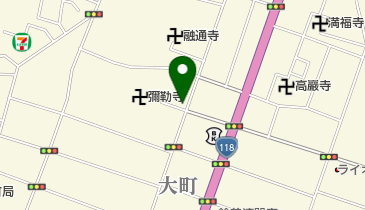 すみれ花店の地図画像