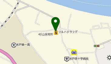 ツルハ 調剤薬局水戸三の丸店の地図画像