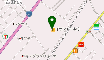 ラフィネイオンモール柏店の地図画像