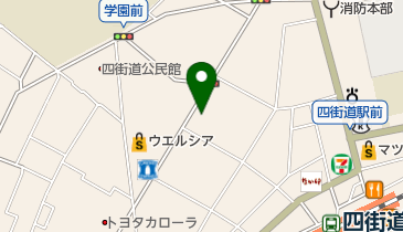 藤川理容店の地図画像