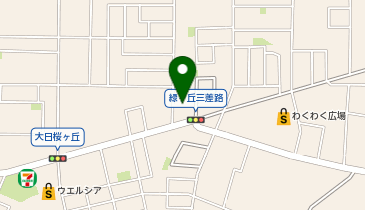 ピザハット四街道店の地図画像