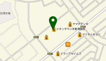 ピザハットイオンタウン木更津請西店の地図画像