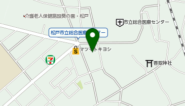 調剤薬局マツモトキヨシ千駄堀店の地図画像