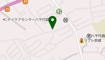 ヘアーサロンアオバの地図画像