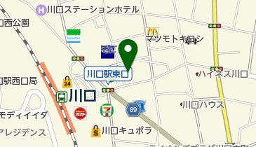 マーチャオ&nu;埼玉川口の地図画像