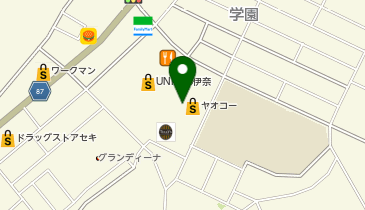 グレードワン本店の地図画像