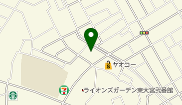 Pet&rsquo;sCLOVER東大宮店の地図画像