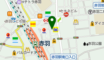 マーチャオ&Upsilon;東京赤羽の地図画像