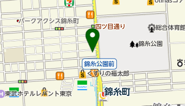二代目浪漫軒の地図画像