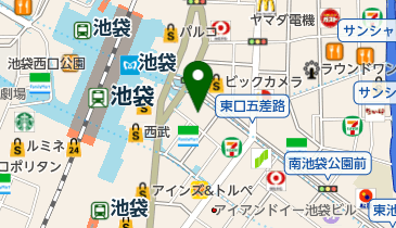 マーチャオ&theta;東京池袋の地図画像