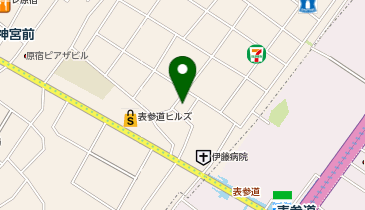 カオス表参道店の地図画像