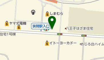 チケット大黒屋高尾狭間店の地図画像